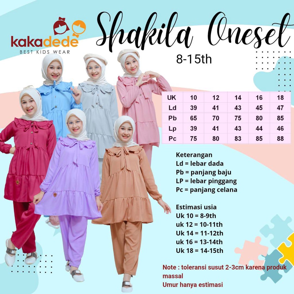 Oneset Anak Shakila  By Kakadede