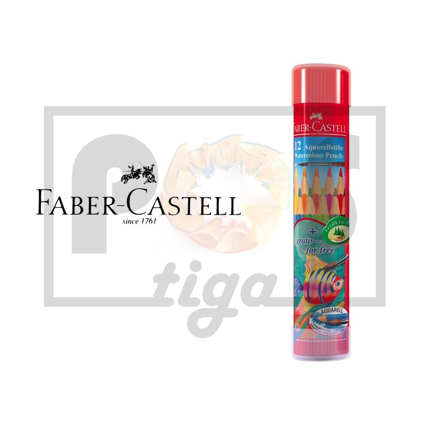 

PENSIL WARNA FABER CASTELL WATERCOLOUR TIN 12