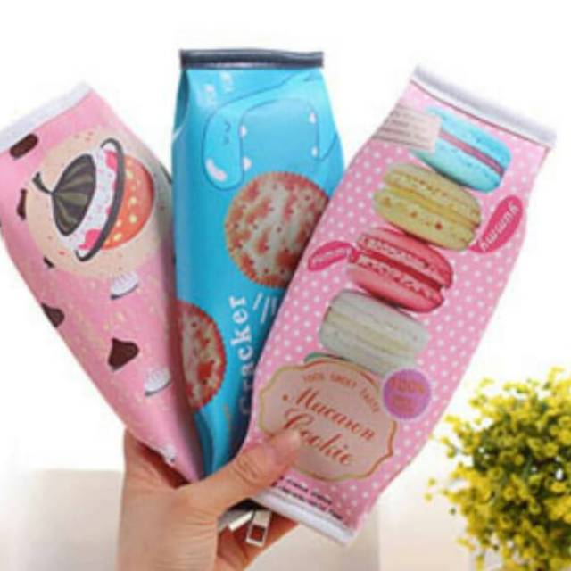 

Kotak pensil unik biskuit susu lucu