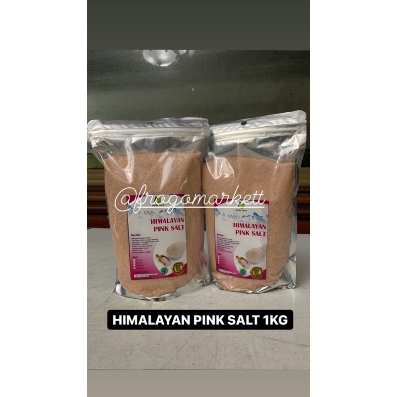 Garam Himalayan Pink Salt 1kg, 500gr, 250gr, 100gr