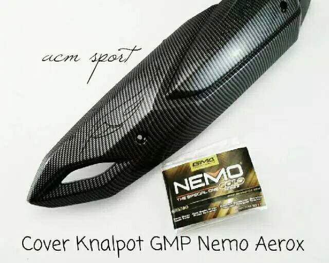 PAKER FULL KARBON 4 ITEM AEROX/LEXI,CVT/KAVER KNALPOT/HAWA /RADIATOR.