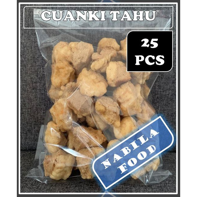 

25 PCS Tahu Cuanki Kering isi Topping Mie Rebus, Baso Aci, Seblak dan cuanki BISA COD