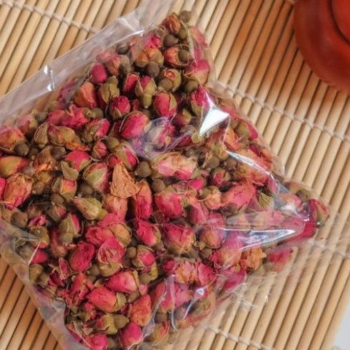 

SGS artisan tea cafe-pure rose bud bunga mawar kering dried rosebud rose buds rosebuds