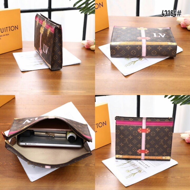 Lv flore compact wallet 64587 (high premium AAA)