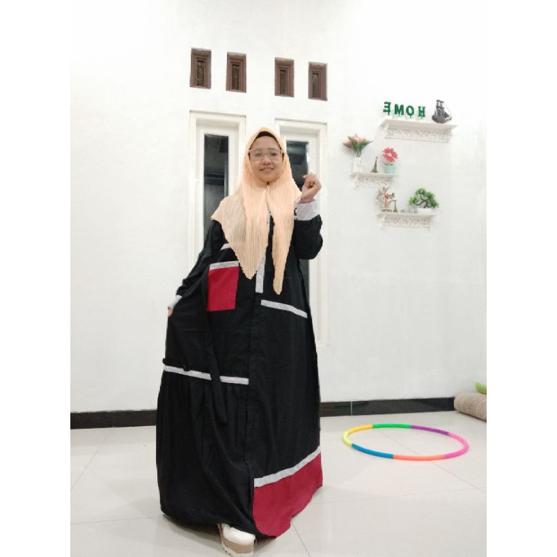 sale gamis muslimah toyobo Crystal replika tuneeca esme ninos murah meriah
