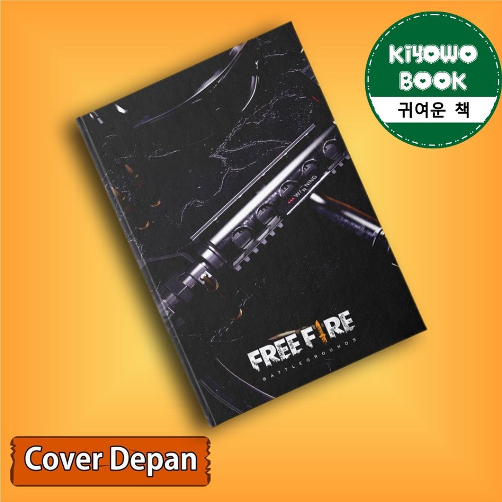 Notebook Pocket book Hard Cover game FF WEAPON B uk A5 & A6 Notes Book