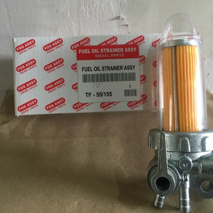 Fuel oil strainer assy filter solar komplit yanmar