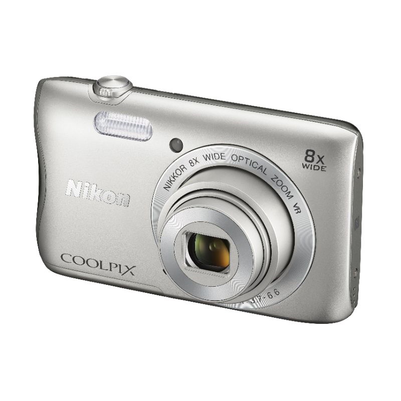 Nikon Coolpix S3700 Kamera Digital 20.1MP WiFi NFC Resmi Nikon