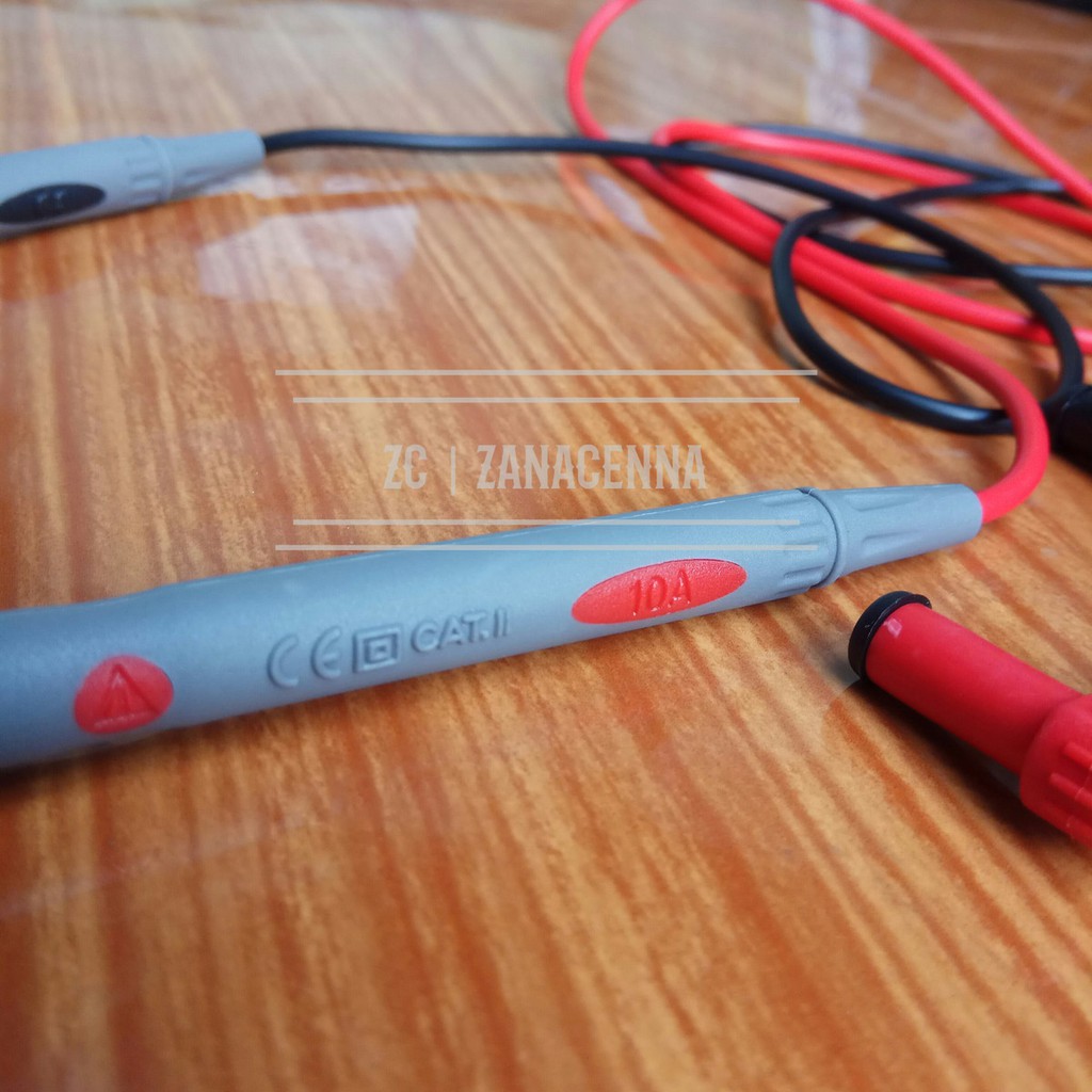 KABEL MULTITESTER JARUM 10 AMPER 1000VOLT GREY Super Lancip Asli