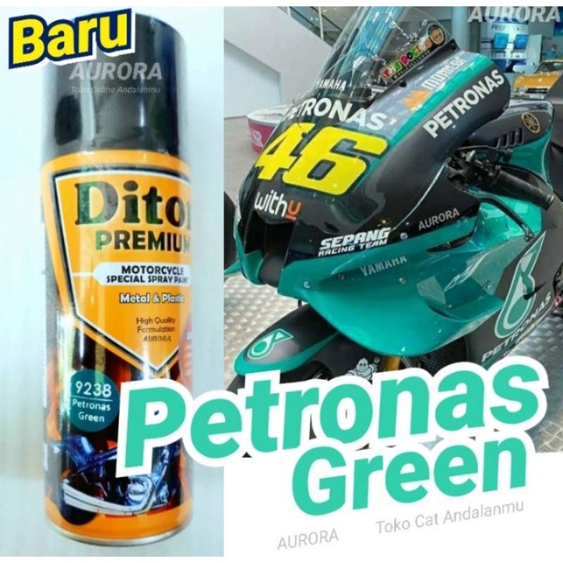 PETRONAS Green Diton Premium 9238 Tosca Gren Blue Tosca Ijo Hijau Biru Pilox 400cc