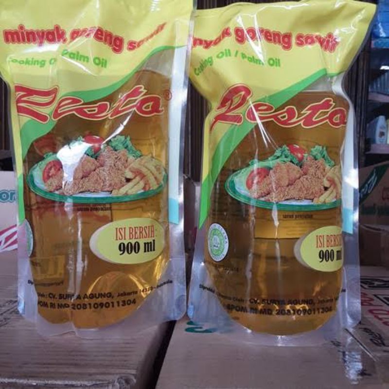 minyak goreng resto 900 ml / minyak goreng murah