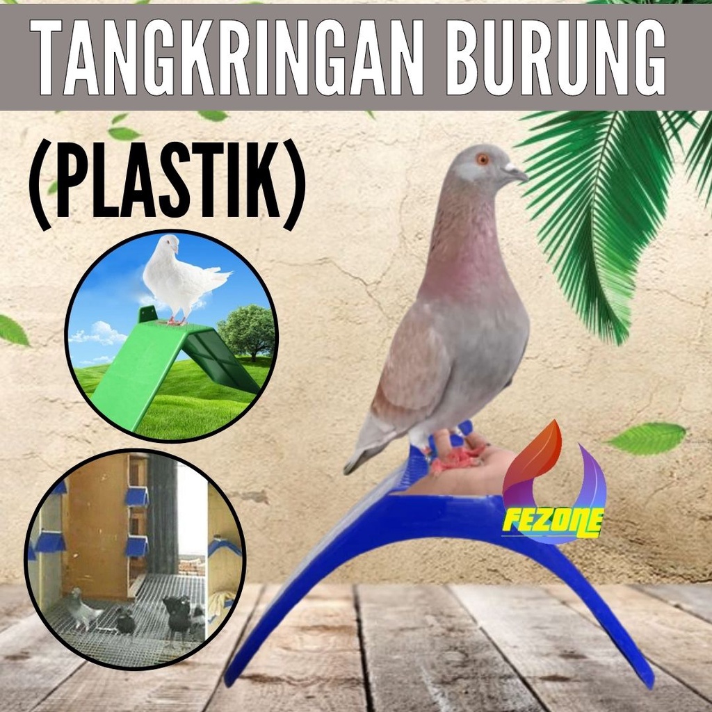 Tenggeran Burung Tangkringan Burung Merpati Lovebird Perches V / Tenggeran V FEZONE