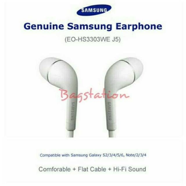 EARPHONE HEADSET HANDSFREE HEADPHONE SAMSUNG S4 ORIGINAL NEW COPOTAN