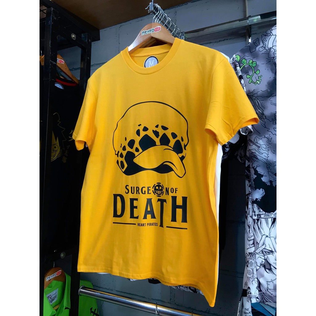 Kaos distro Onepiece Trafalgar Law Surgeon of Death Yellow