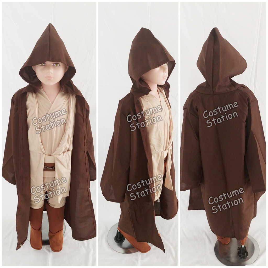 Kostum Star Wars Jedi / Costume Obiwan Kenobi anak laki