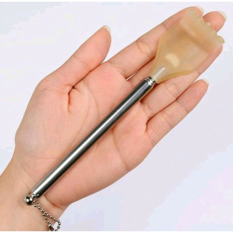 GARUKAN PUNGGUNG BENTUK TANGAN BAHAN STAINLESS PLASTIK