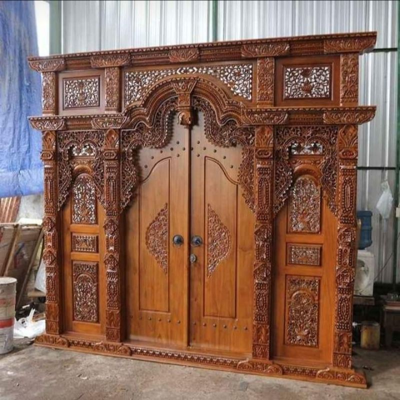 Jual Gebyok Jawa Ukiran Mewah 3 x 2.6 m