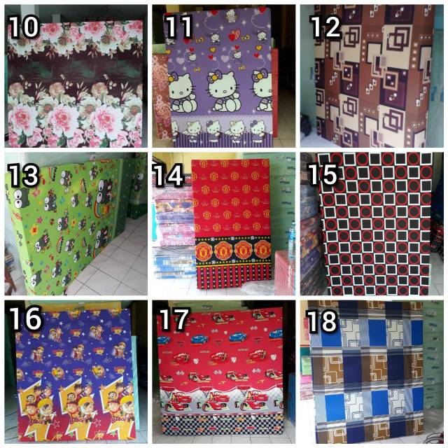 sarung cover kasur busa inoac 200x180x20
