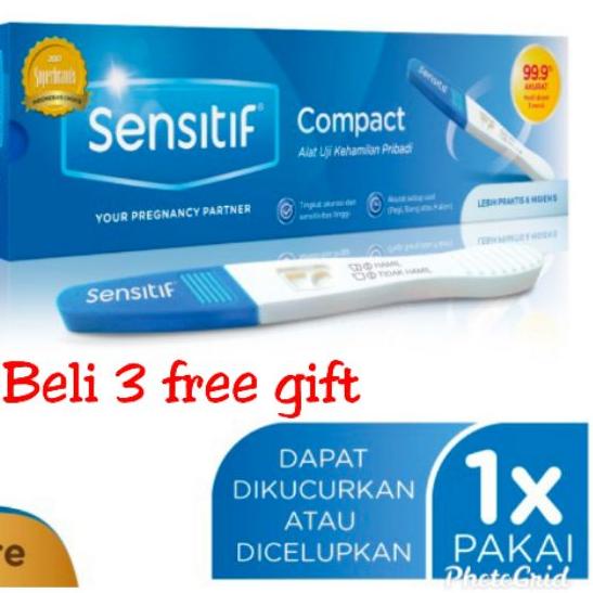 ✺ Testpack Test pack Tes hamil test kehamilan Privasi aman Bisa Sensitif compact Sensitif digital Se