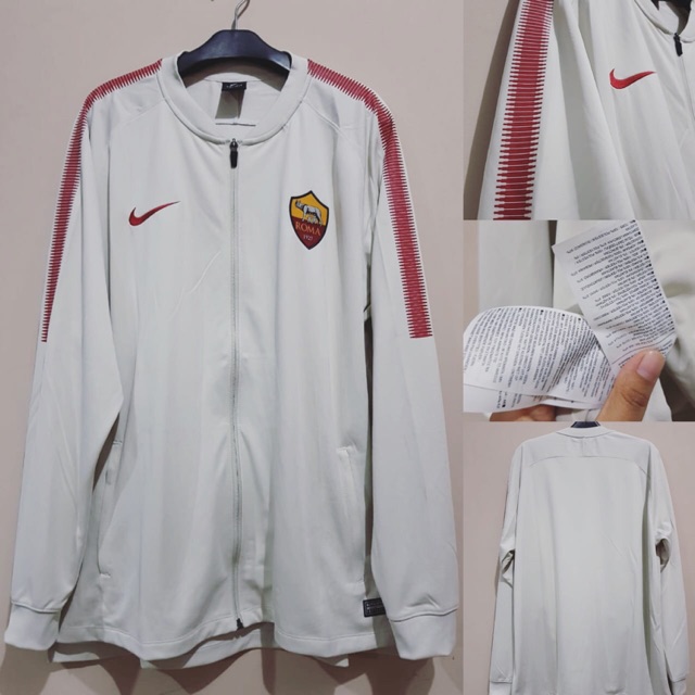 Jaket bola roma / jaket nike roma / jaket roma original / jaket training roma