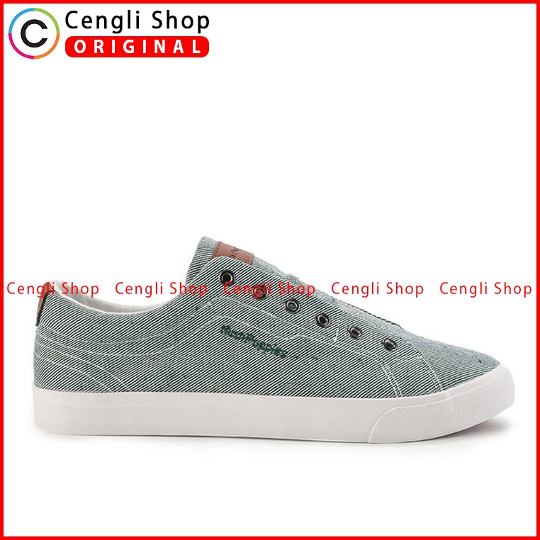 PM178 PEDRO SEPATU SLIP ON PRIA ORIGINAL KULIT ASLI ORI HIJAU TUA DARK GREEN