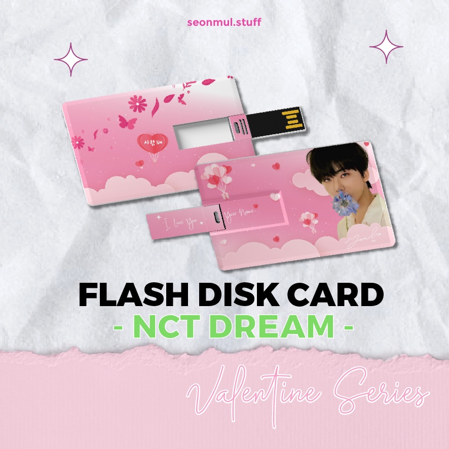 TERMURAH!!! FD CARD NCT DREAM / FD CARD KPOP / FLASH DISK CARD KPOP VALENTINE