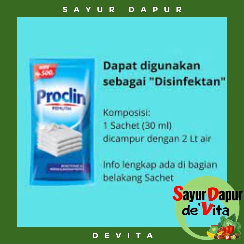 PROCLIN PEMUTIH 30 ML (SACHET)