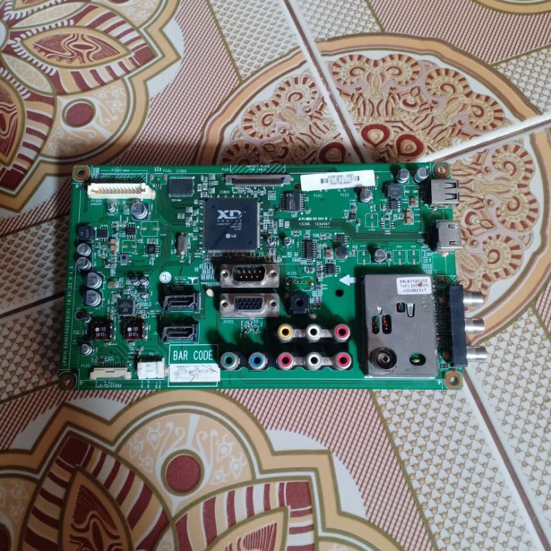 MB MAINBOARD MOTHERBOARD MESIN MOBO MODUL TV LCD LG 42LD420-TA 42LD420 42LD