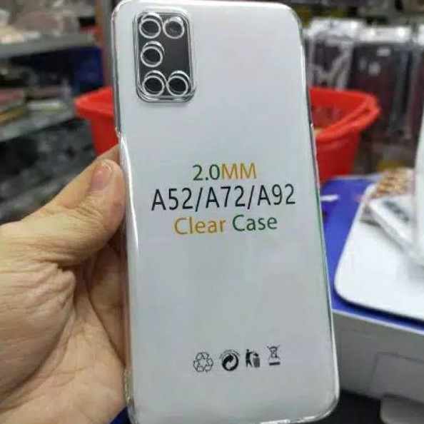 Samsung A52 Soft Case Transparan Protection Camera Handphone