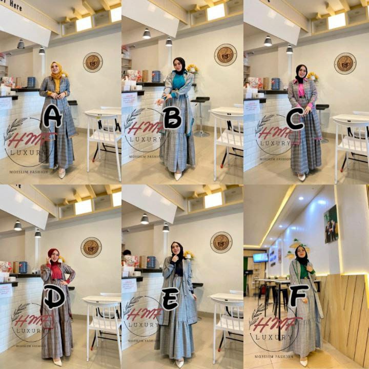 Camelia Dress 2 in 1 rompi