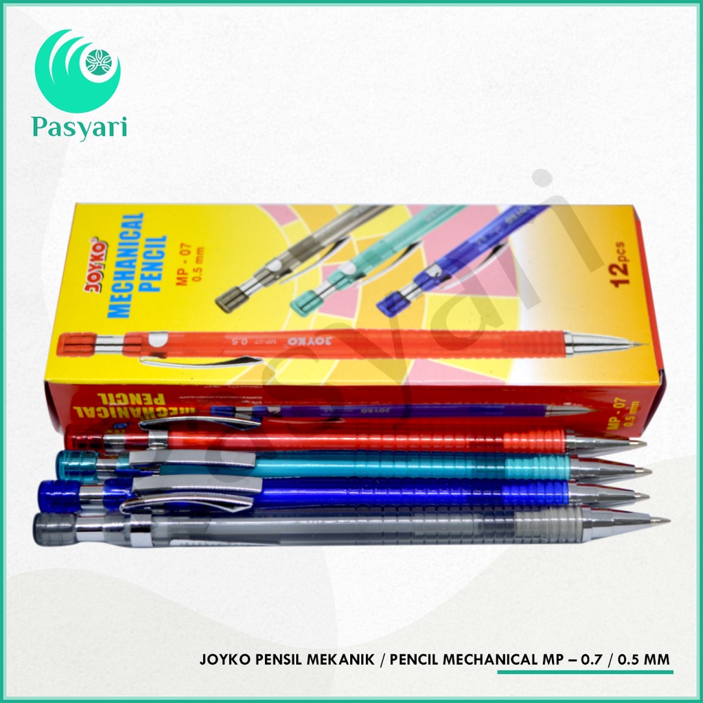 

Joyko Pensil Mekanik / pencil Mechanical MP – 0.7 / 0.5 mm