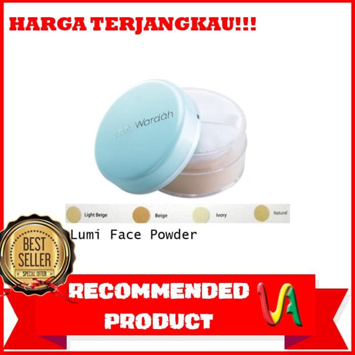 Bedak Tabur/Wardah Bedak/Penghalus Wajah/Bedak Pemutih/Bedak Wajah/War