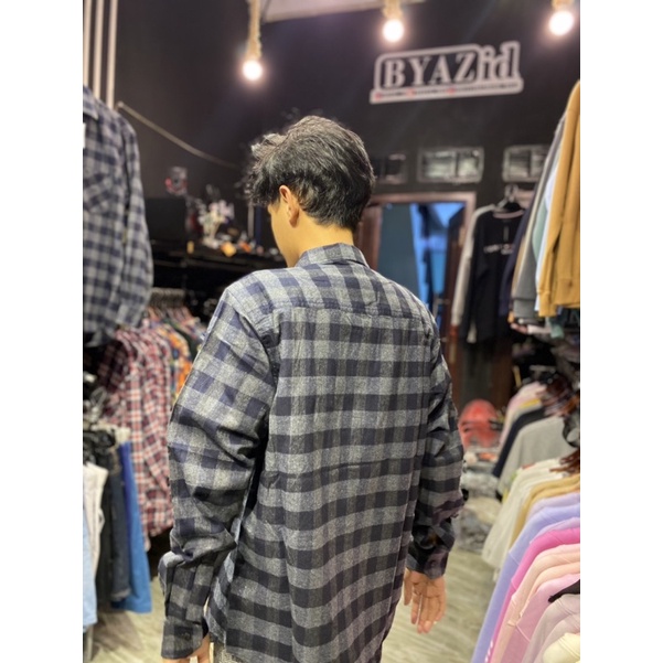 Kemeja Flanel OldSchool BYAZ ID (FAHMI)