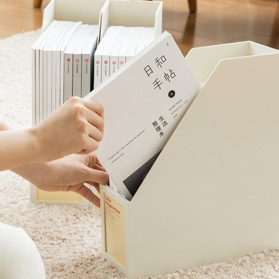 

Kekinian 【TEC】KAMI File Storage Box File Organizer Box Magazine File Tempat Penyimpanan Dokumen Tempat Berkas Kotak Penyimpanan File Folder DeskStorage Box File Holder Tempat Majalah Bindex ,.