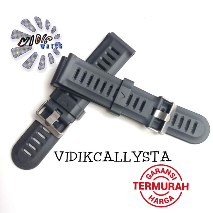 Strap watch jam Bostanten 2232 Tali jam Tangan Karet 24mm