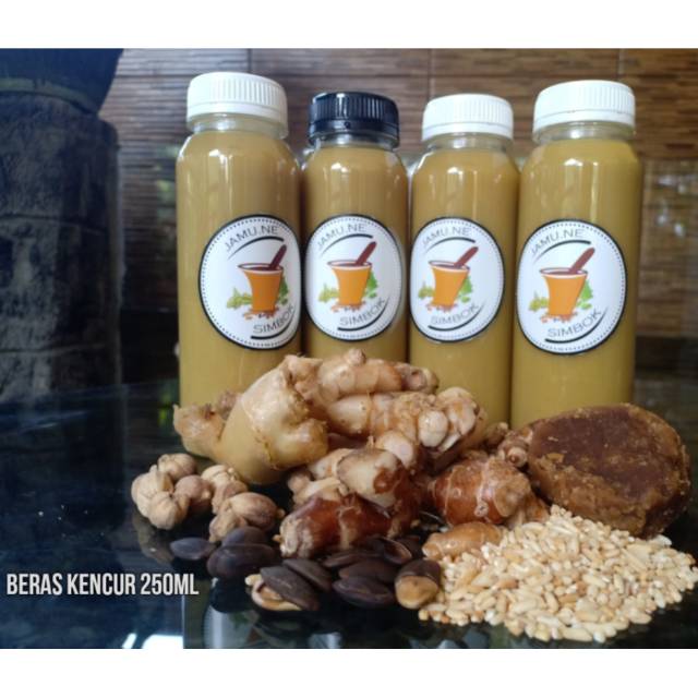 

Jamu Beras kencur 250ml