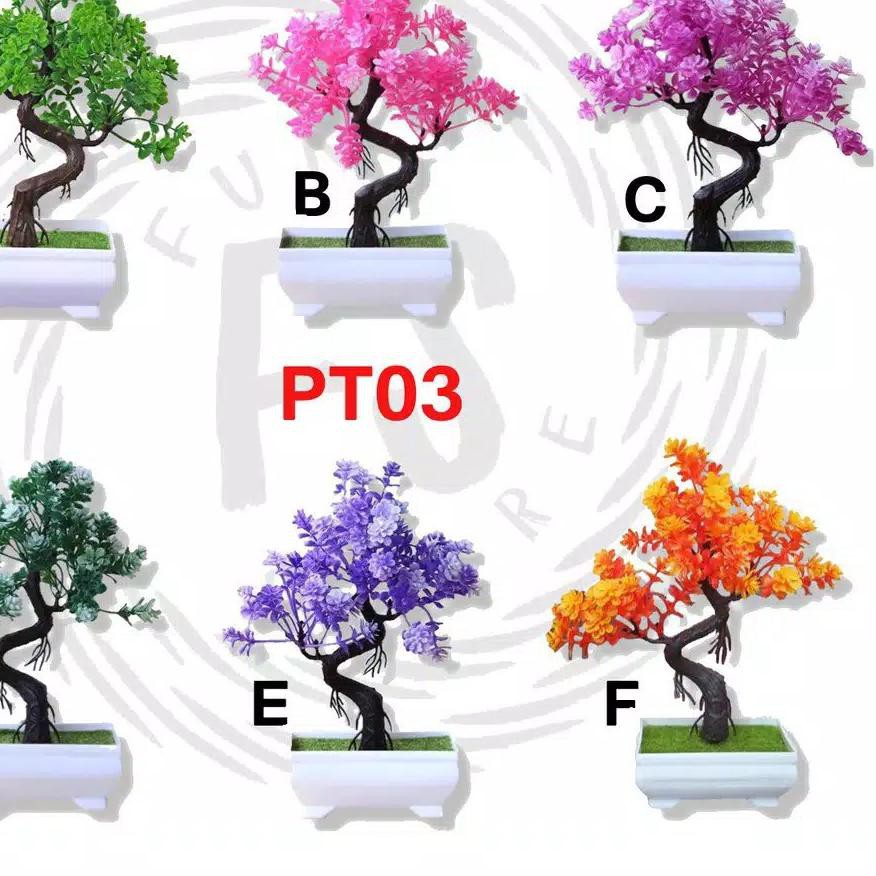 >145 (COD) POT PLUS BUNGA PT05 TANAMAN DEKORASI HIAS IMPORT BUNGA HIAS PLASTIK ➠