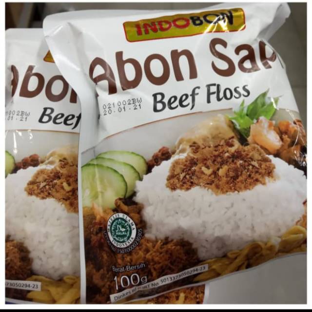 

INDOBON ABON SAPI BEEF FLOSS 100G