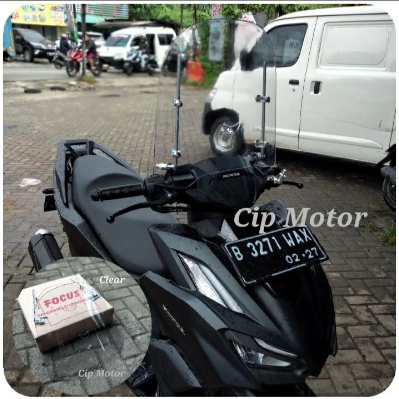 Visor Windshield Motor GENIO NEMO BEBEK Matic mio Fino Scoopy Vario Revo Supra Beat