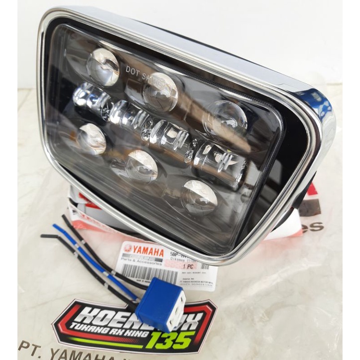 LAMPU DEPAN OVAL RX KING LED DYMAKER-4