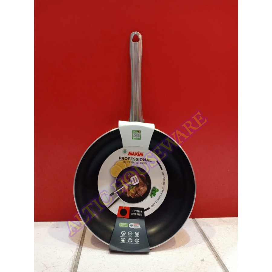 MAXIM Profesional Pasta Pan Frypan 28 cm - 13177