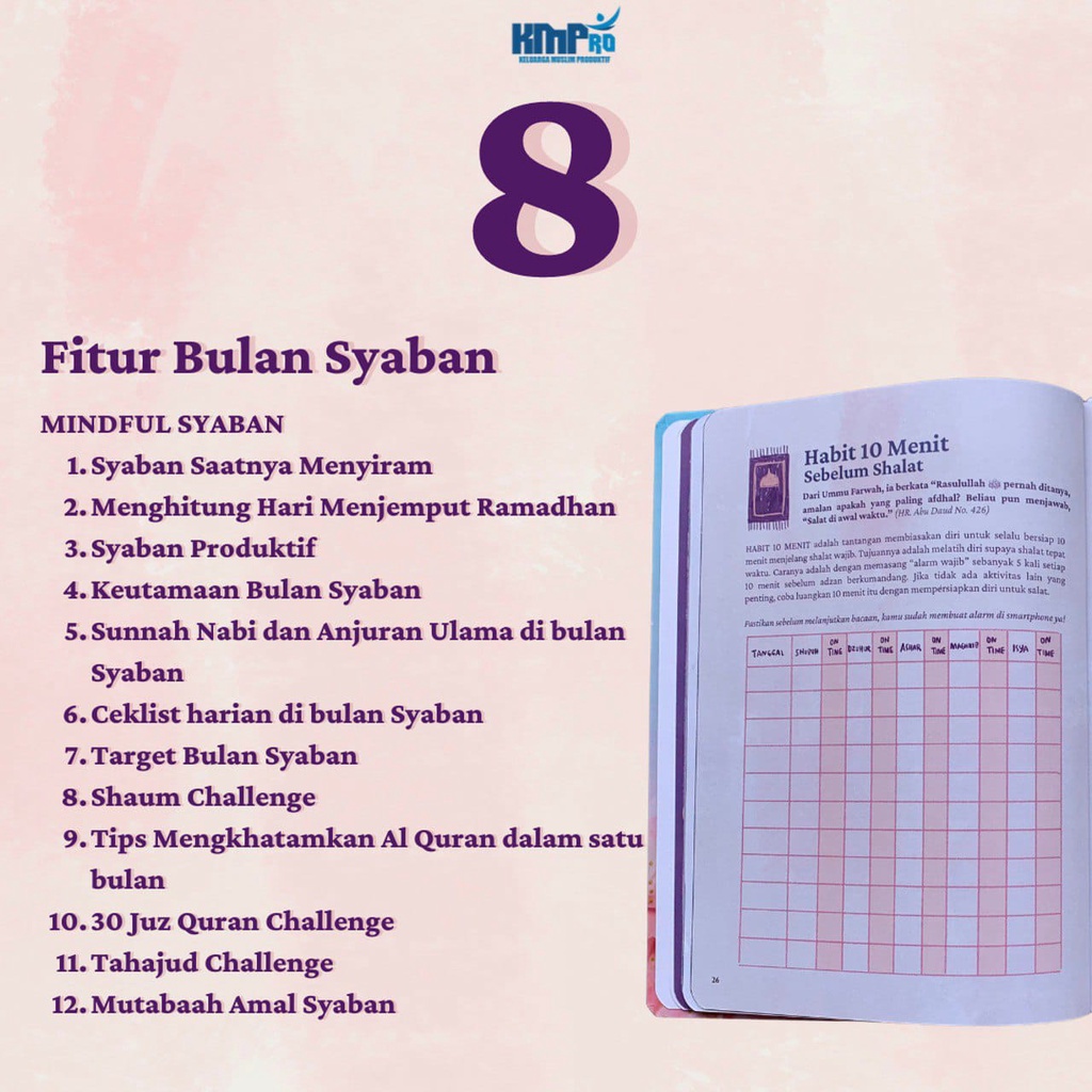 Buku Agenda Ramadhan Planner (bisa untuk 2023)