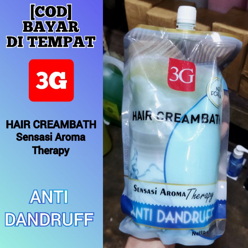 [3G] HAIR CREAMBATH/HAIR MASK/ANTI DANDRUFF/ANTI KETOMBE