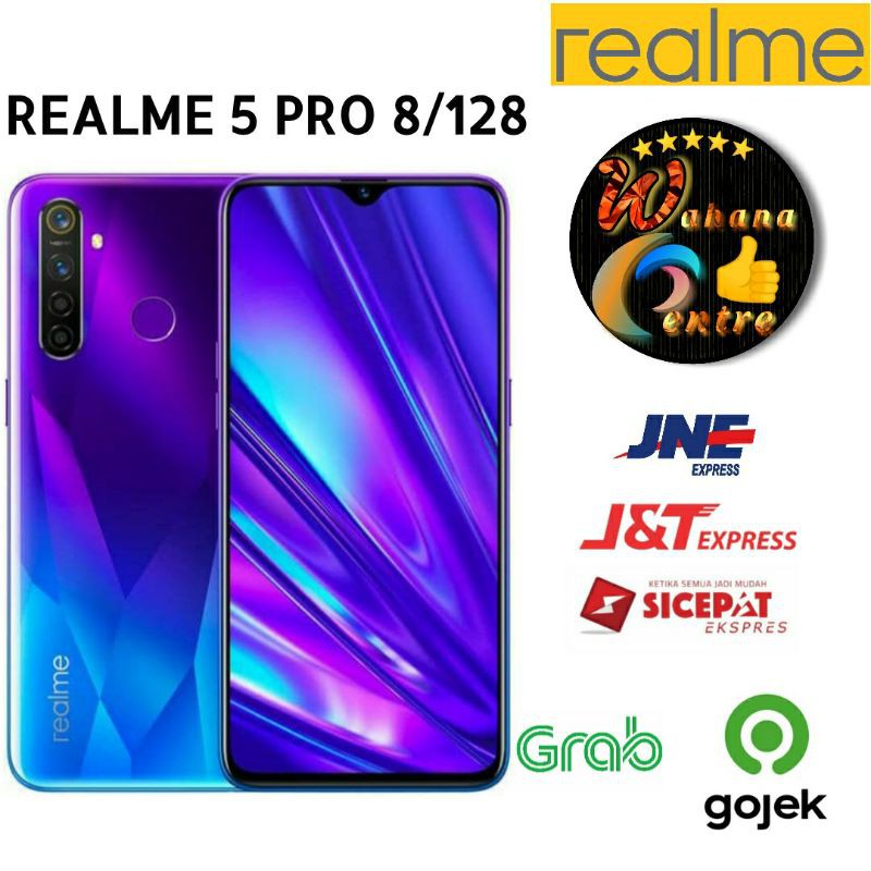 HP REALME 5 PRO 8/128 GB - REALME 5 PRO RAM 8GB 128GB GARANSI RESMI