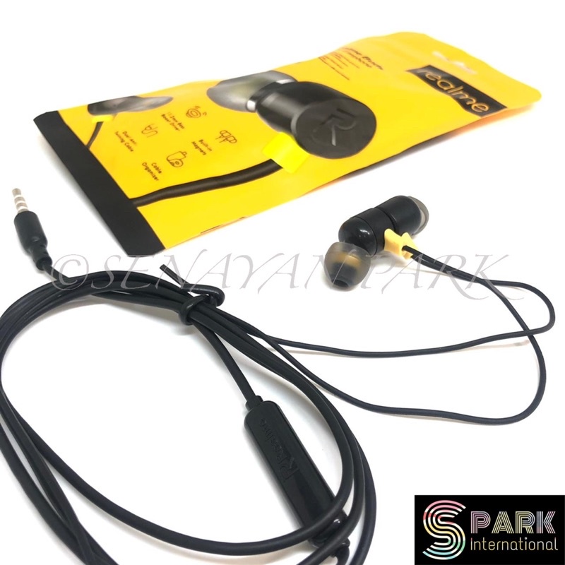 HANDSFREE REALME R20 + MIC STEREO EARPHONE R20 EXTRABASS