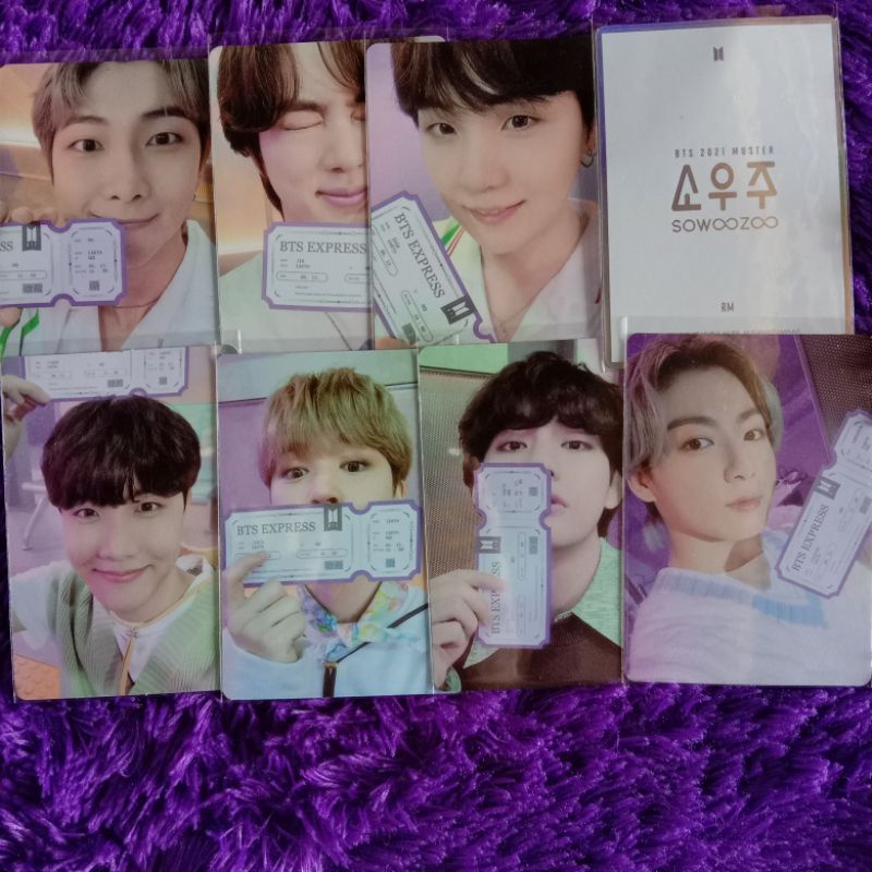 UNOFFICIAL SPC MPC SOWOOZOO BTS TAEHYUNG JUNGKOOK LIKE OFFICIAL 1:1