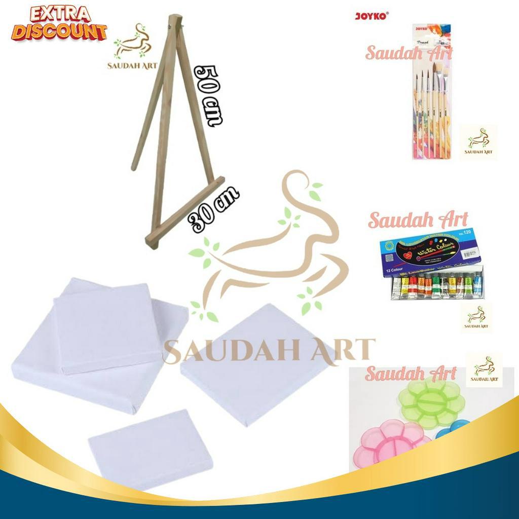 

TERBAIK Paket Lukis Lengkap kanvaskuaspaletcat aireasel