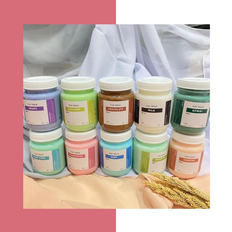 HAIR MASK CREAMBATH/MASKER RAMBUT