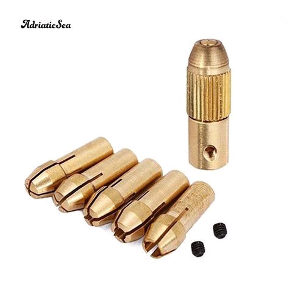 Collect chuck mini drill AS 2.3 MM clamp adaptor mata bor ke dinamo motor DC