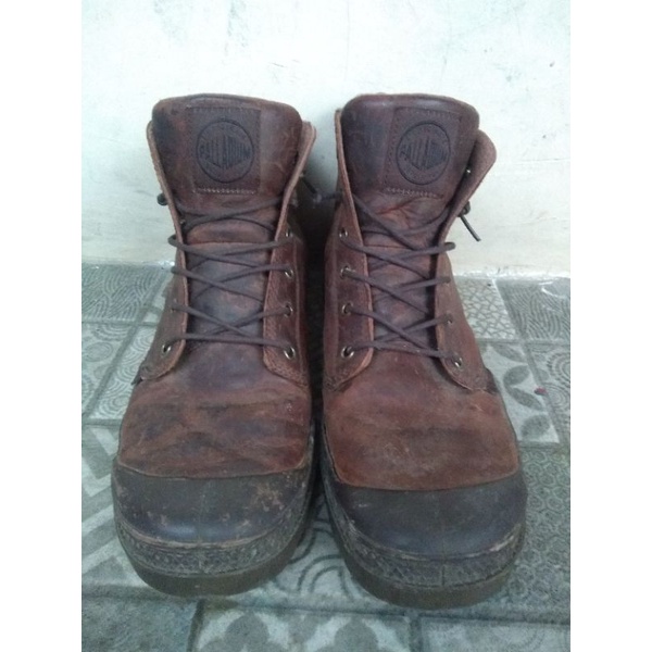 Sepatu Boots Leather Palladium Pampa Boots